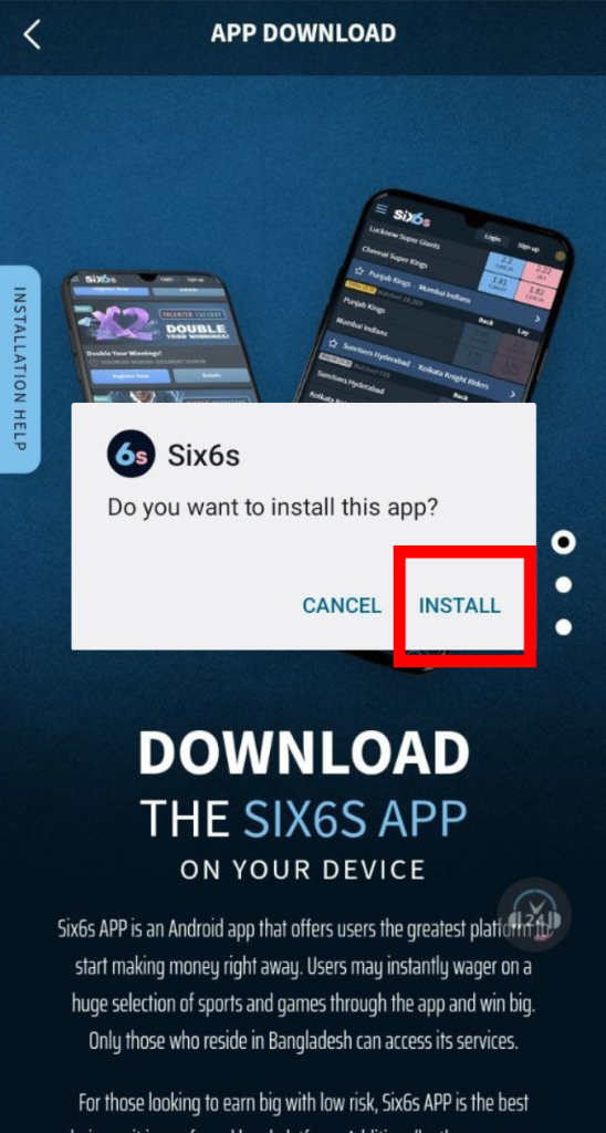 install option for six6s app the gateway of Download Six6s App
