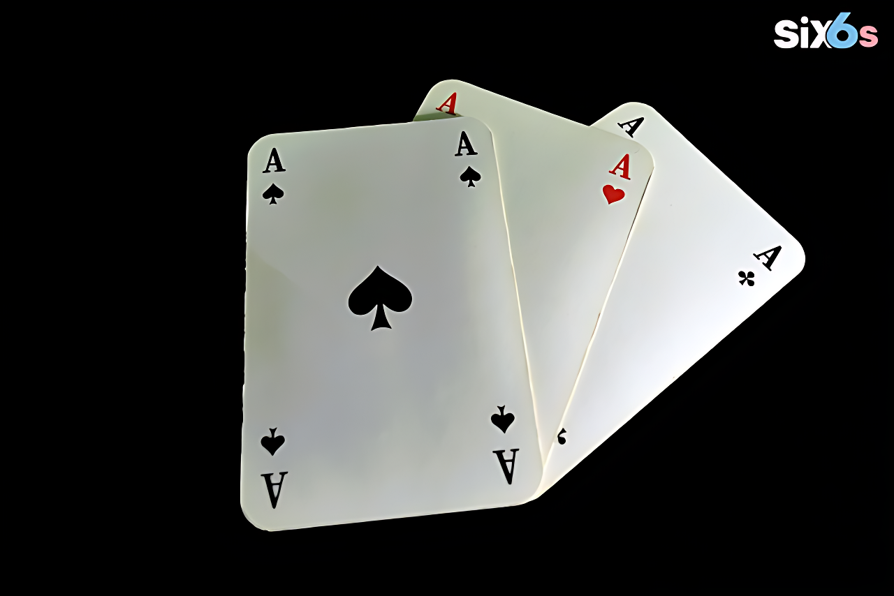cards on the table for explaining Live Teen Patti Bet types at six6s